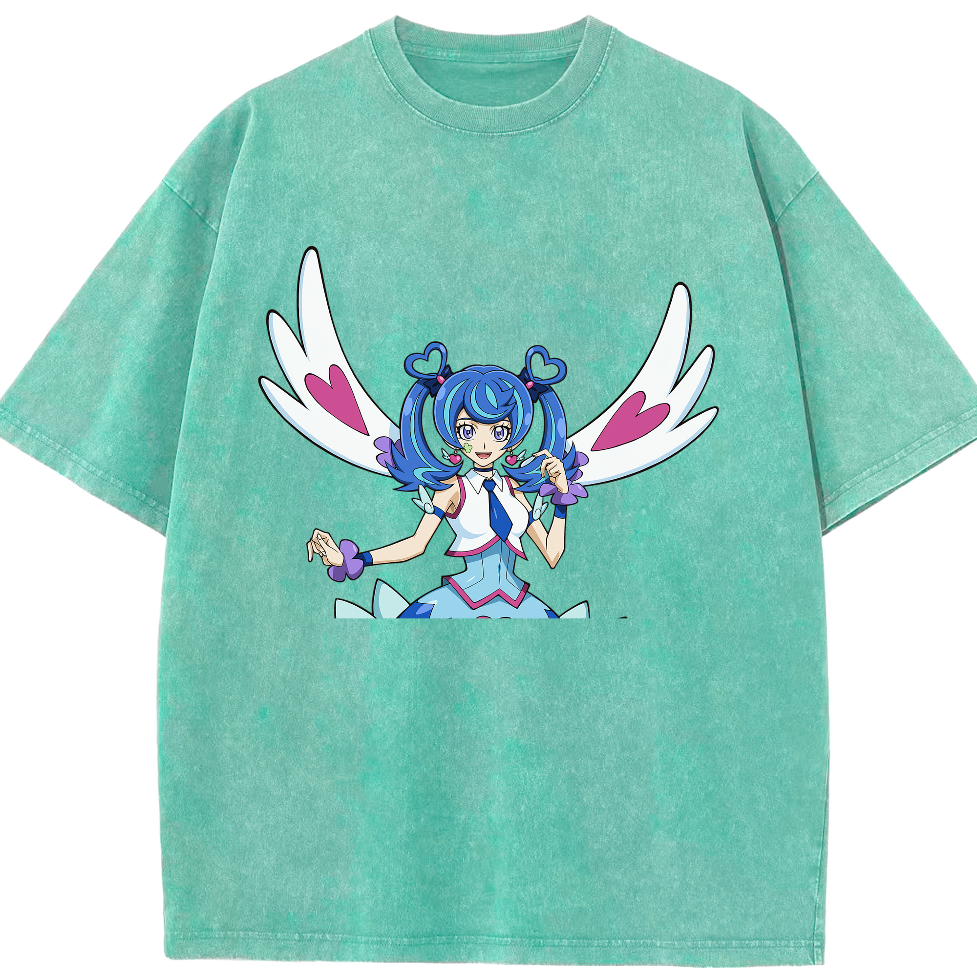 （画像用） 遊☆戯☆王 Yu-Gi-Oh! 綿100% ヴィンテージ風 半袖Tシャツ（フロントプリント）